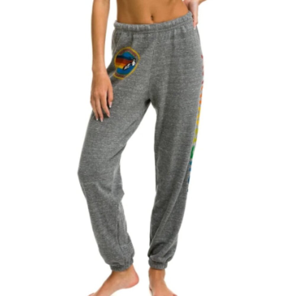 Aviator Nation Sweatpants - Heather Grey